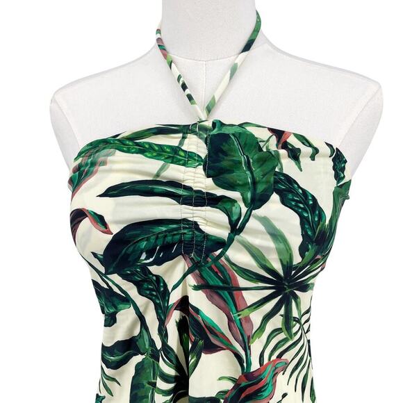 ANDIE Swimwear The Waikiki Dress Cover Up Green Leaf Size Small New with tags! - Picture 4 of 8